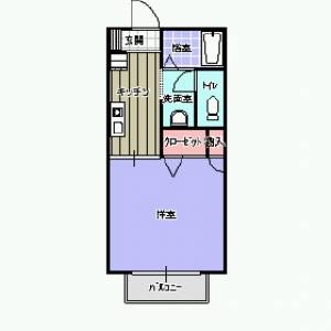 メゾントレビⅩⅠ の間取り画像