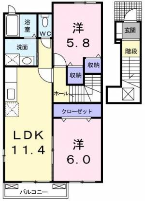 カルトナージュ ２０２ の間取り画像