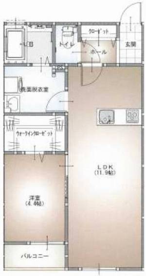 ベルク の間取り画像