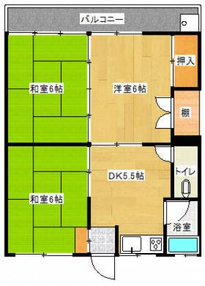 森下コーポ の間取り画像