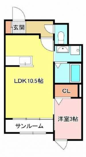 105 の間取り画像