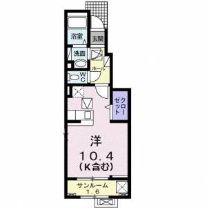 アバンツァート．ｄｓ １０３ の間取り画像