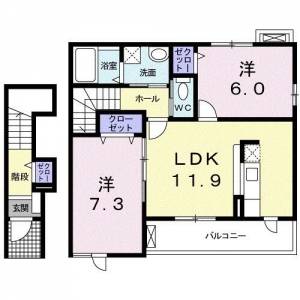 ファイン　イースト ２０５ の間取り画像