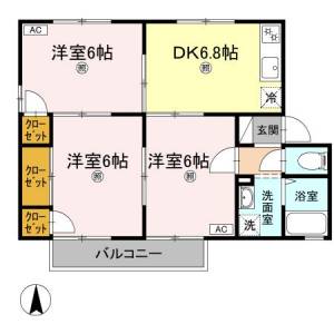 ヴィラアスカ３０ の間取り画像