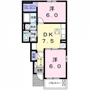 フェアリー　ガーデン １０５ の間取り画像