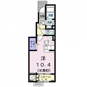 アバンツァート．ｄｓ １０２ の間取り画像