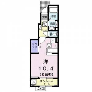 アバンツァート．ｄｓ １０２ の間取り画像