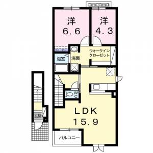 ラ　サリータ ２０５ の間取り画像