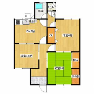 北内町２丁目借家 西4号 の間取り画像