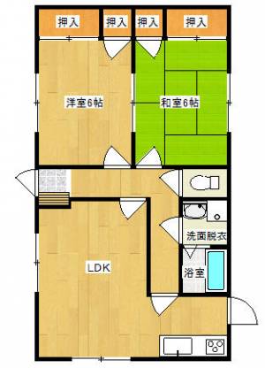 新居浜市坂井町 一戸建 の間取り画像