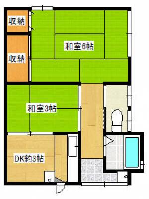 新居浜市河内町 一戸建 の間取り画像