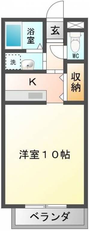 エスポワール東雲 B-3Fの間取り画像