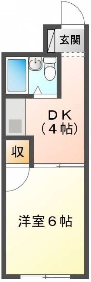 アーバンコート西町 202号室の間取り画像