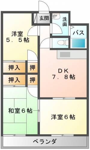 メゾン・ド・エスポワール 305の間取り画像