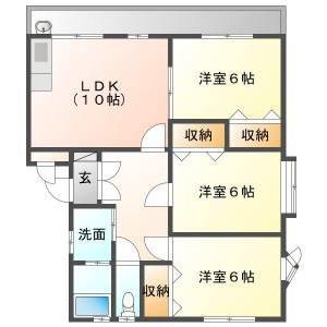 リバティハウス 101号室の間取り画像