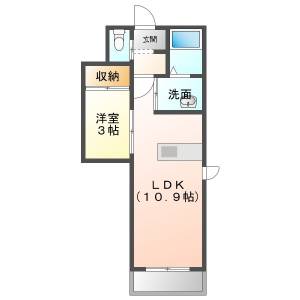 シャーメゾンＳＫ B102号室の間取り画像