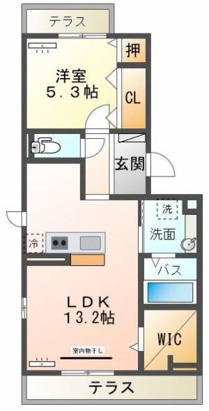 アネックスK 302の間取り画像