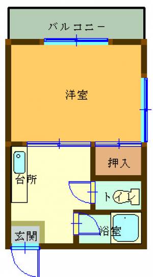 兼久マンション 303の間取り画像