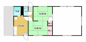 佐伯店舗付住宅 1の間取り画像