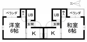 旭町一棟売マンション の間取り画像