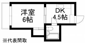 鉄砲町一棟売マンション の間取り画像