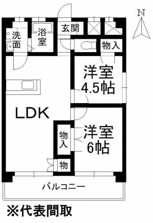 西石井1丁目一棟売マンション の間取り画像