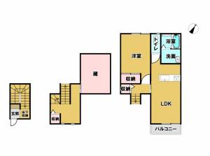 ベルリード村松 203の間取り画像