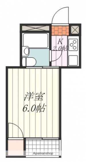 小山ビル 303の間取り画像