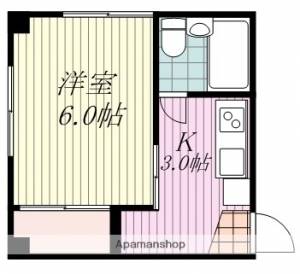 エトランジェール此花 501の間取り画像