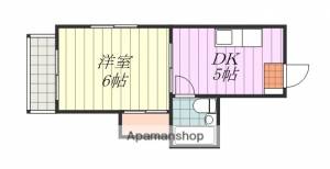 コーポわたなべ 207の間取り画像