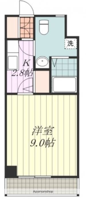 フェリーチェオーラＭ 306の間取り画像