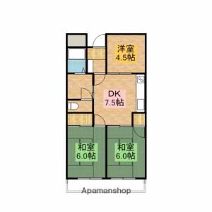 第三井上ビル 405の間取り画像