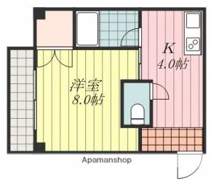 ハイエスト立花 501の間取り画像