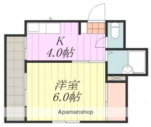 メゾン勝山 501の間取り画像