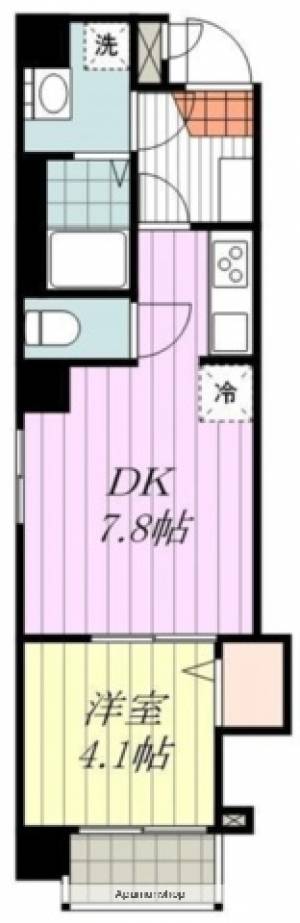 Ｍａｙｆａｉｒ　ＴＡＣＨＩＢＡＮＡ　ｓｑｕａｒｅ． 302の間取り画像