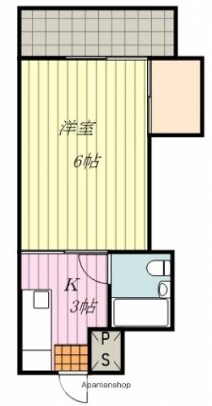 トロワボヌール北久米 105の間取り画像