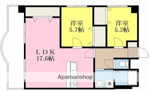 ウィステリアハイツ 206の間取り画像