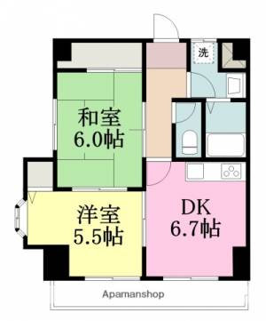 カーサ野村 302の間取り画像