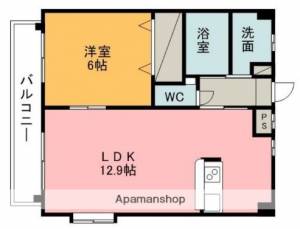 ロイヤルビラ南小坂 701の間取り画像