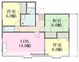 スプリエ道後 301の間取り画像