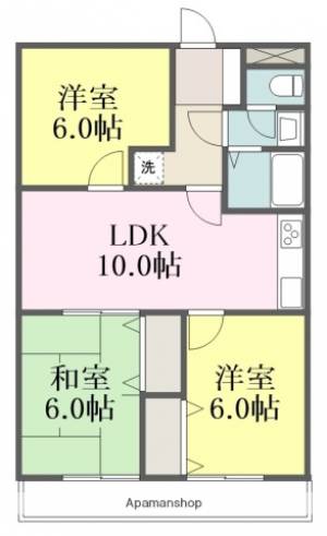 メゾンＭ－1 303の間取り画像