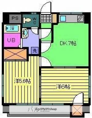 リベルタス 301の間取り画像