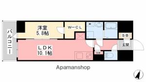 ルミナス勝山東 1304の間取り画像