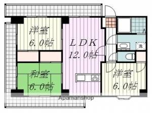 エピーメロン中村 202の間取り画像