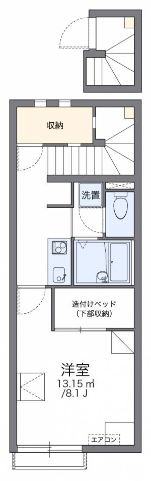 レオネクストモミの木 203の間取り画像