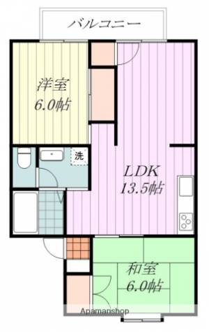 セジュール越智 103の間取り画像