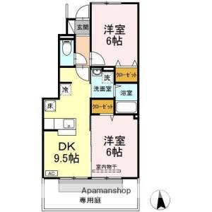 プルミエール　Ｂ棟 B103の間取り画像