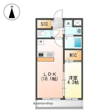 ソンリッサ　小坂 206の間取り画像