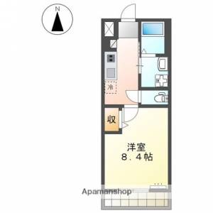 ユーロピュア　西山 102の間取り画像