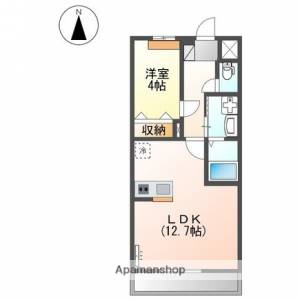 シェルルコート 106の間取り画像